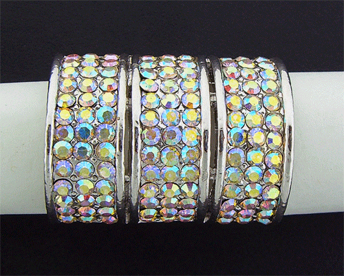 White Swarovski Crystal Ring