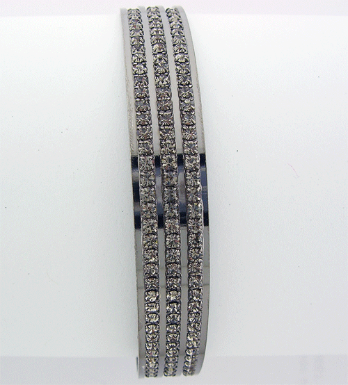 Black Swarovski bracelet