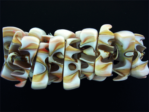 Pink and White Shell bracelet