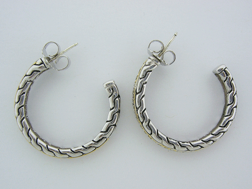 Sterling Silver Hoop Earrings
