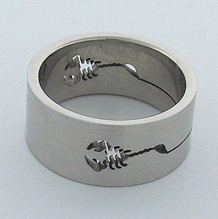 Scorpion Lazer Cut Ring
