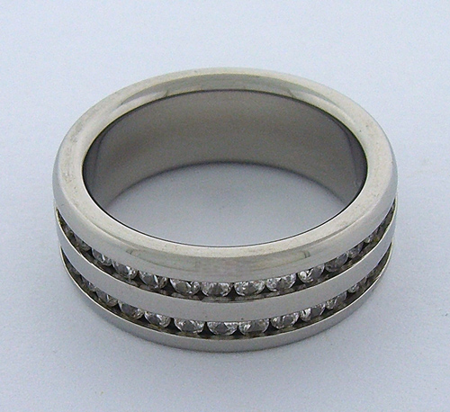 Diamond Encrusted Ring