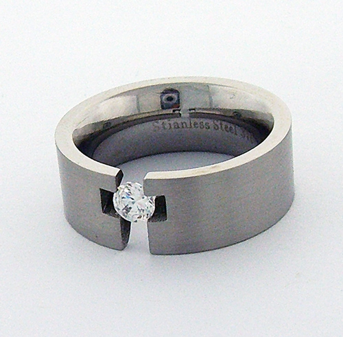 Stainless Steel Ring with SZs