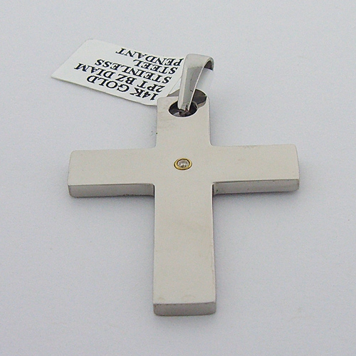 Stainless Steel Cross Pendant