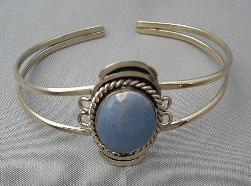 Sky Blue Agate Bracelet