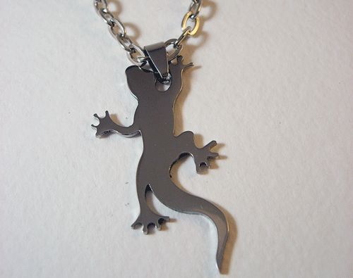 Salamander Stainless Steel Necklace