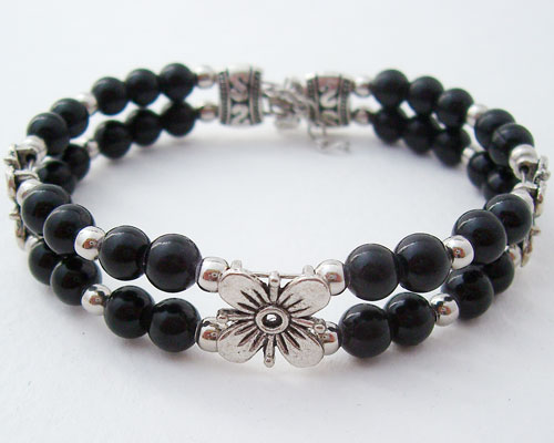 Black beaded Bracelet